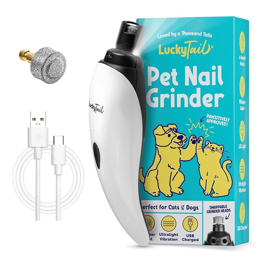 LuckyTail pet nail grinder